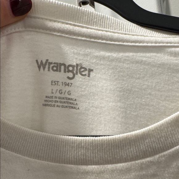 Diamond Cross Ranch Wrangler White Eagle Graphic T-Shirt Large - Picture 3 of 4